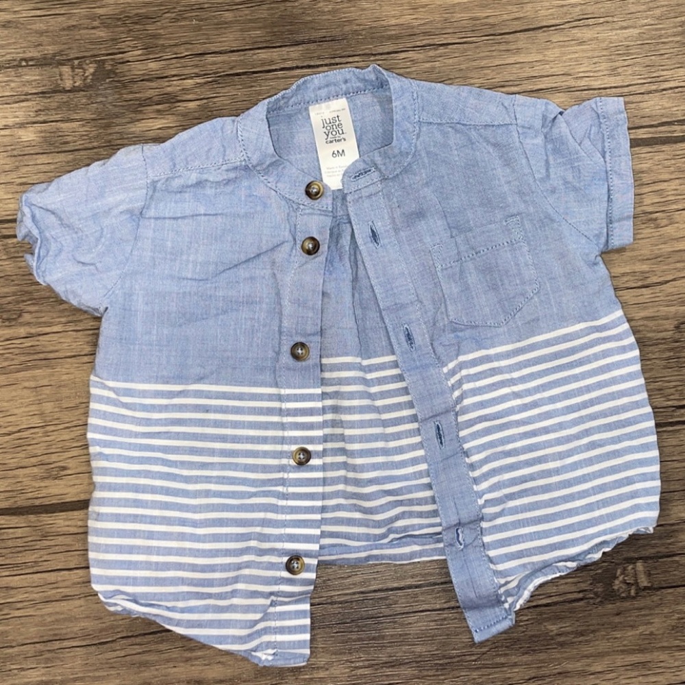 Chambray button up